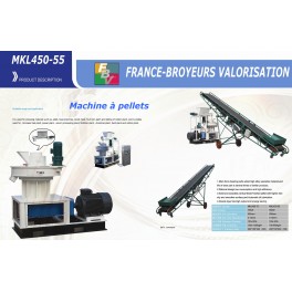 MACHINE A PELLETS 500kgs/h